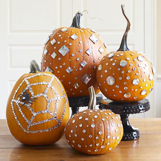 Image result for bedazzled pumpkins